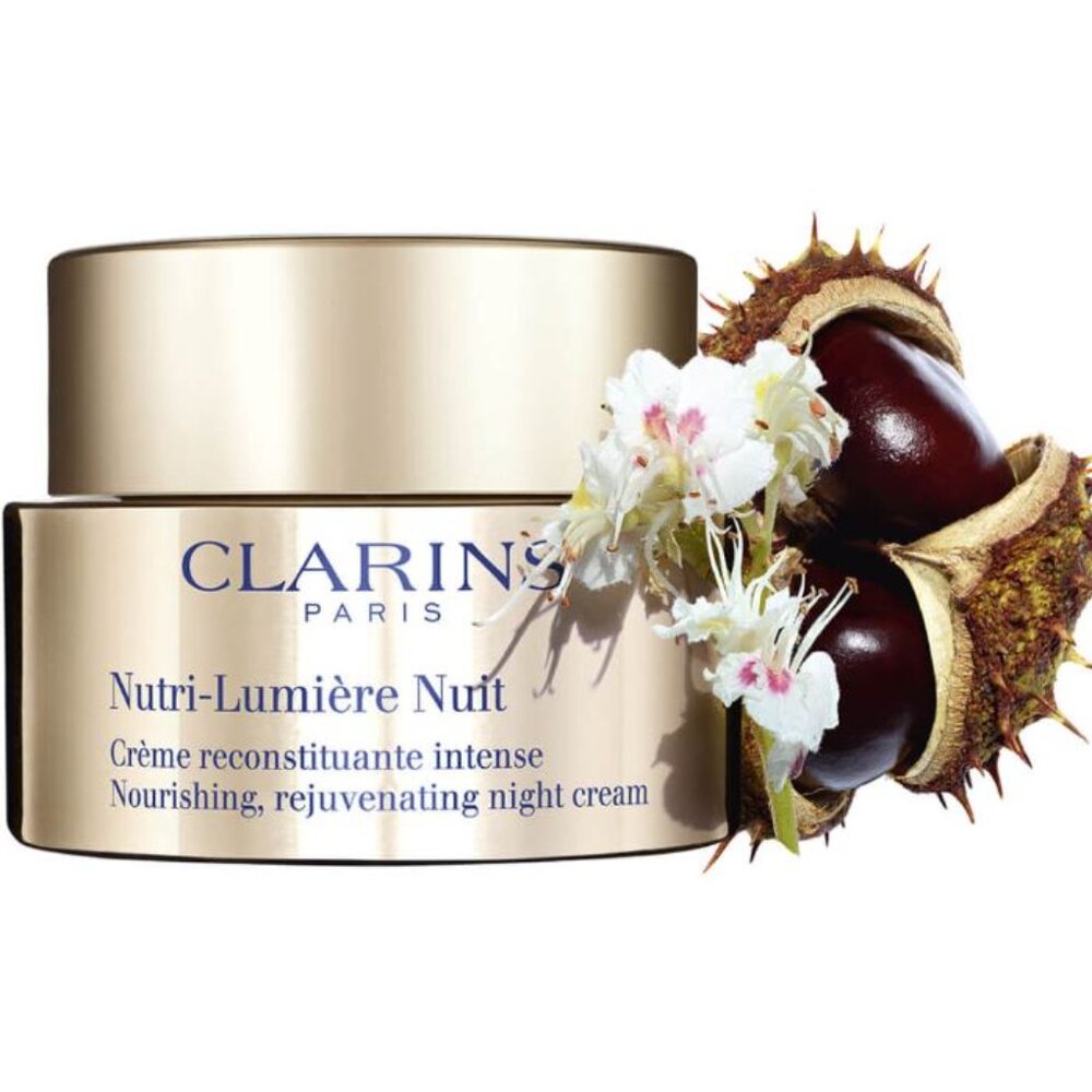 CLARINS NUTRI-LUMIERE ANTI-AGING & NOURISHING NIGHT MOISTURIZER 1.6OZ / 50ML NEW